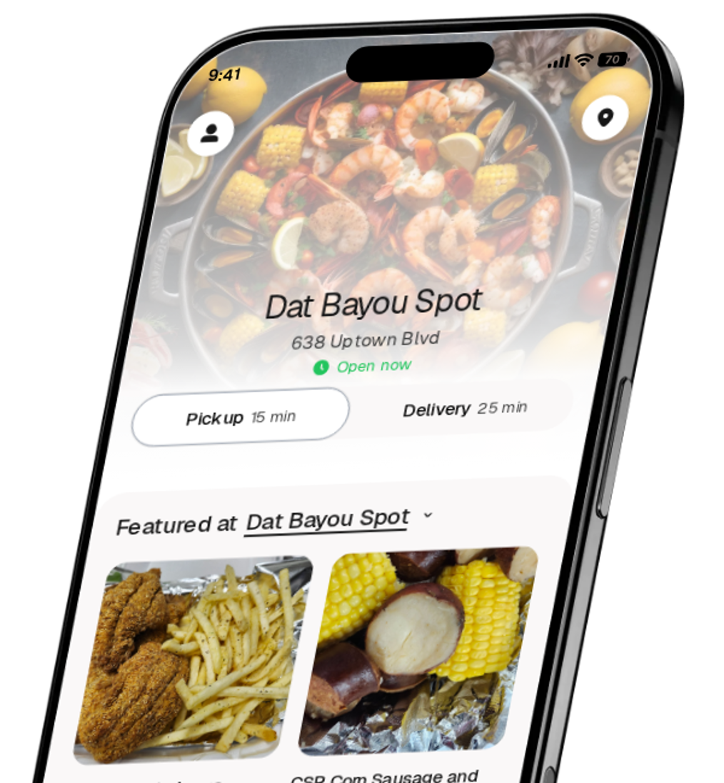 Dat Bayou Spot app preview